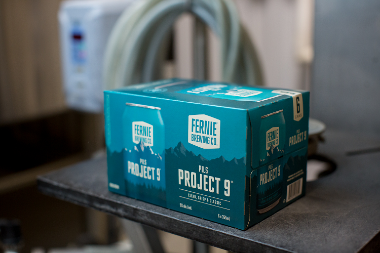 Box of Project 9 Pilsner