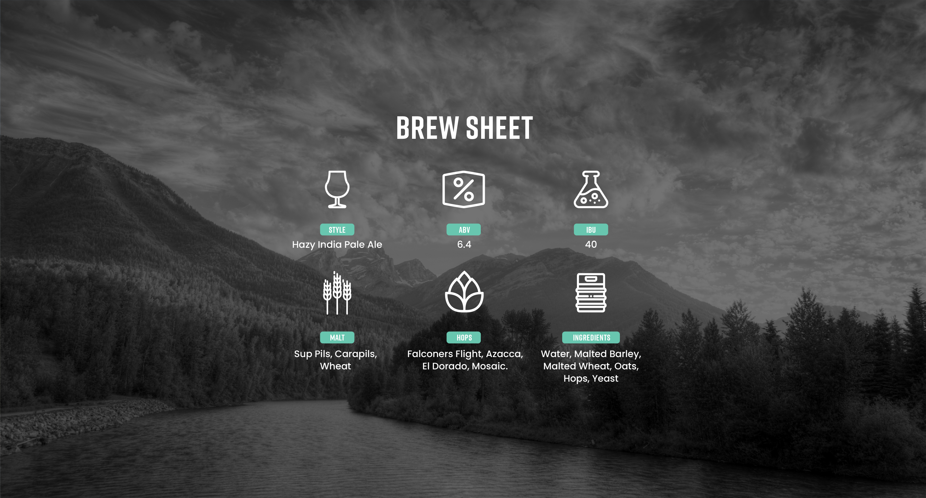 Brew Sheet for Hit the Deck