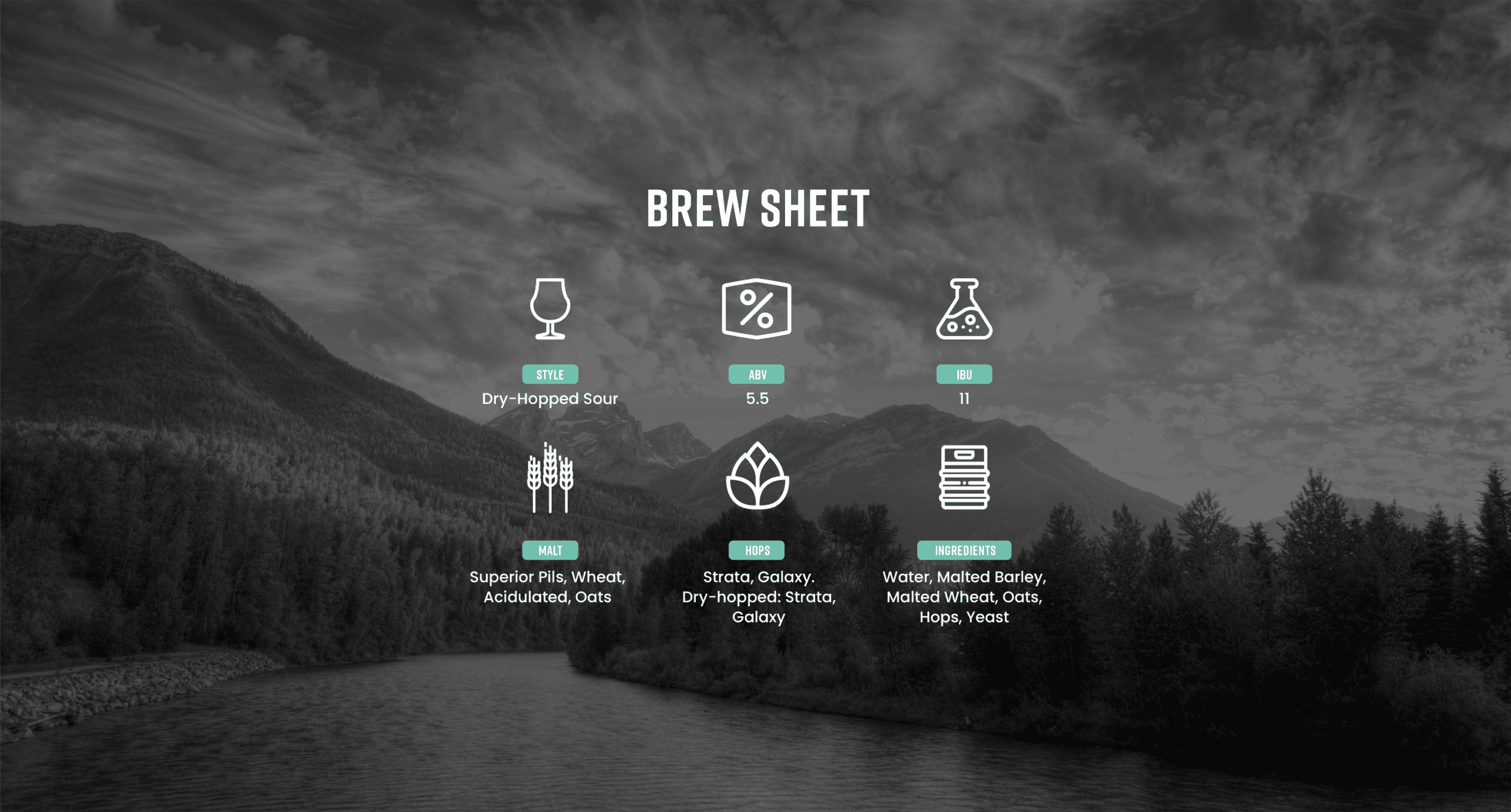 Vortex Dry-Hopped Sour Brew Sheet