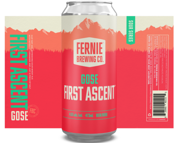 First Ascent Gose can design