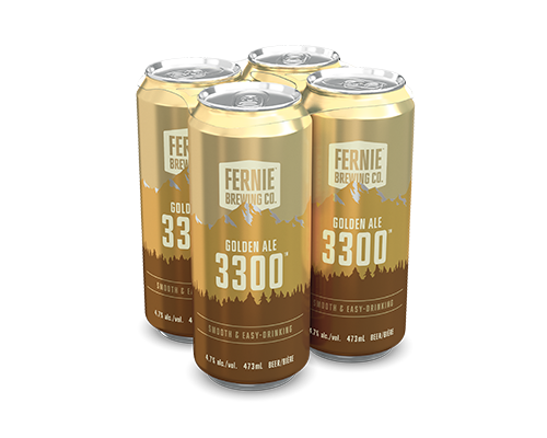 3300 Golden Ale 4-pack.