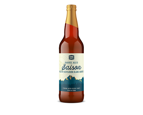 Barrel Aged Saison 650mL bottle