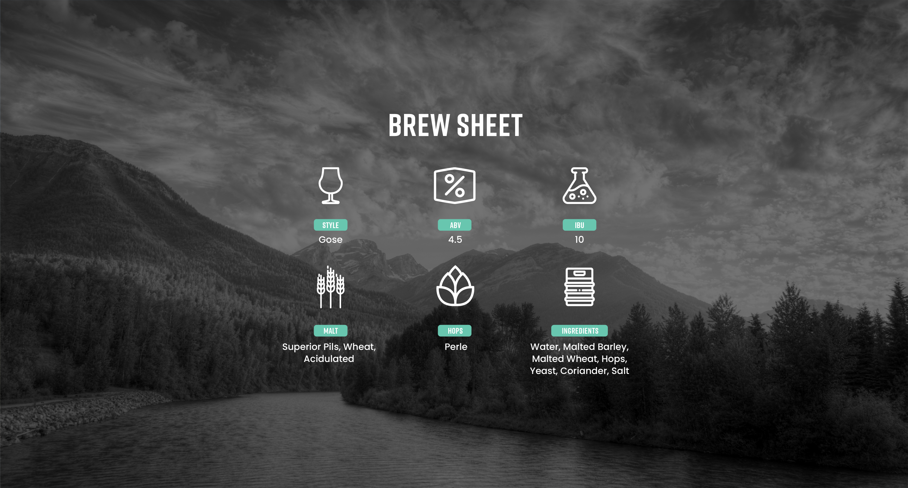 First Ascent Brew Sheet