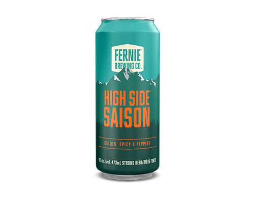 High Side Saison 473mL can.