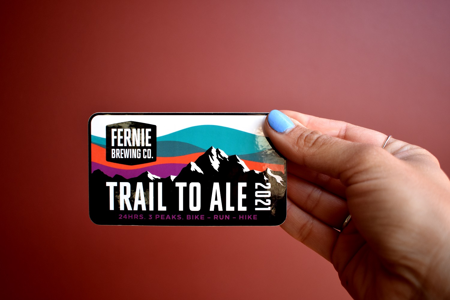 2021 trail to ale sticker