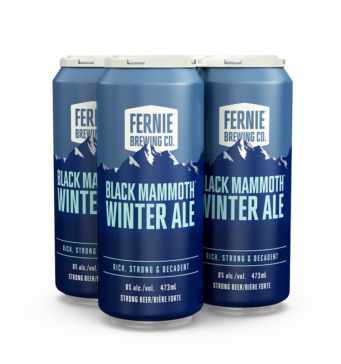 The return of a seasonal favourite – Black Mammoth Winter Ale