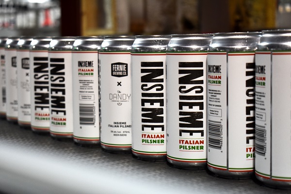 Insieme on a canning line
