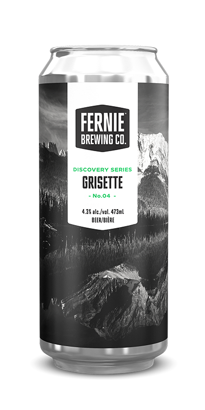 A can of discovery series Grisette