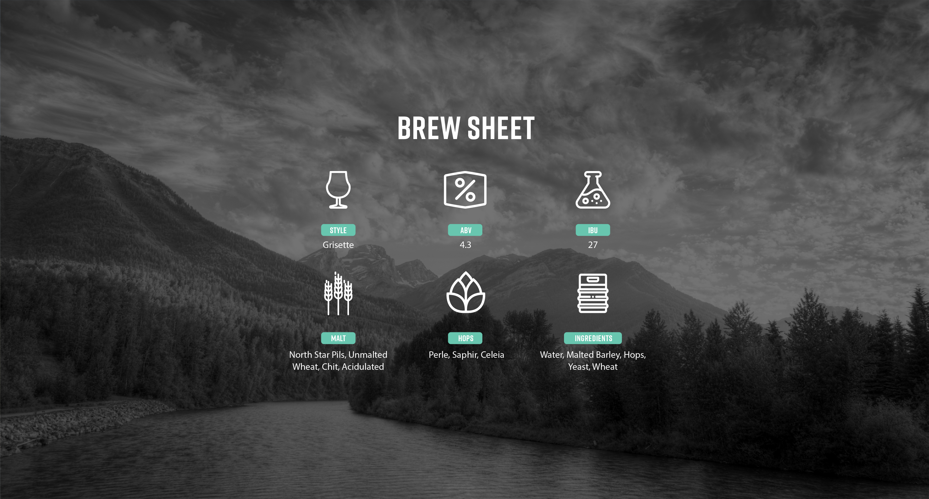 A sheet describing Grisette