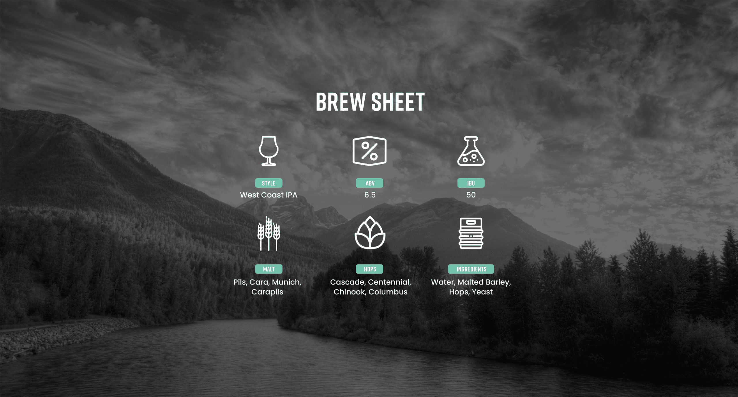 Brew Sheet Full Circle