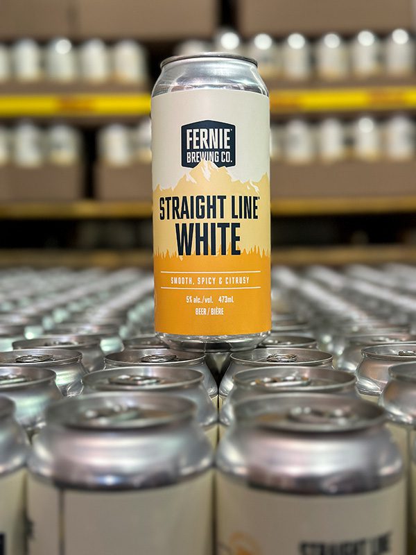 Can of Straight Line White