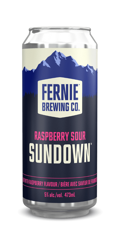 473mL can of Sundown Raspberry Sour